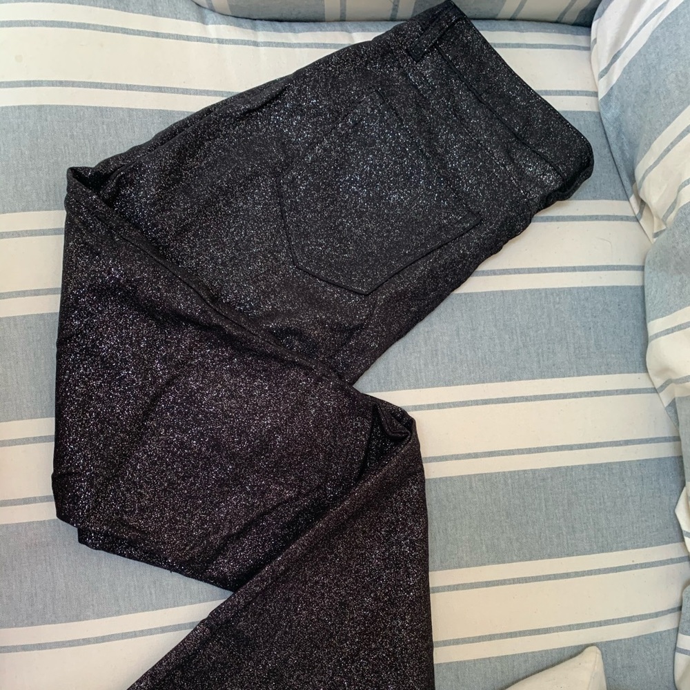 glitter pants